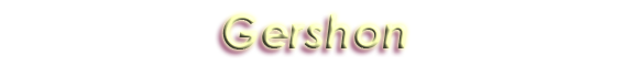Gershon